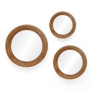 Natural Wood Mirror